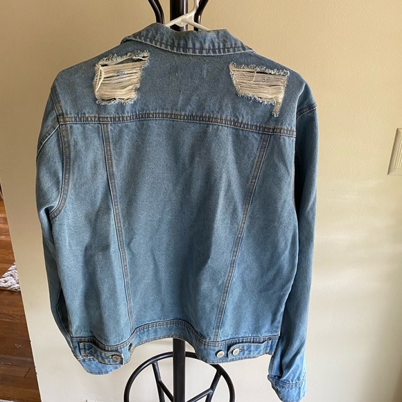 Distressed Denim Jacket - Picture 2 of 2